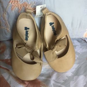 🍼GAP Tan Baby Crib Shoes🍼